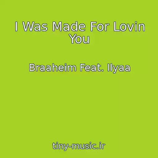کاور آهنگ I Was Made For Lovin You از Braaheim Feat. Ilyaa