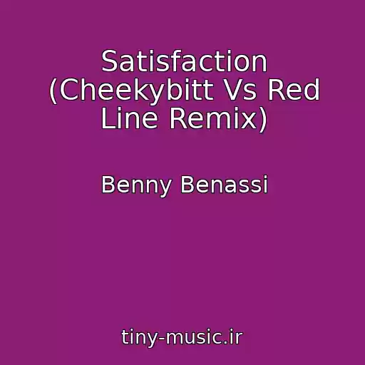 کاور آهنگ Satisfaction (Cheekybitt Vs Red Line Remix) از Benny Benassi