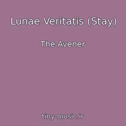 کاور آهنگ Lunae Veritatis (Stay) از The Avener