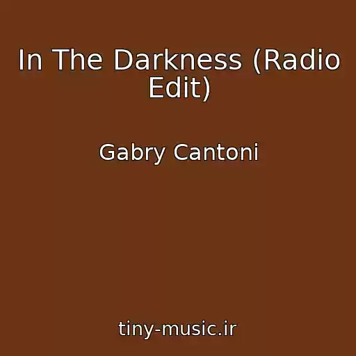 کاور آهنگ In The Darkness (Radio Edit) از Gabry Cantoni