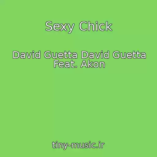 کاور آهنگ Sexy Chick از David Guetta David Guetta Feat. Akon