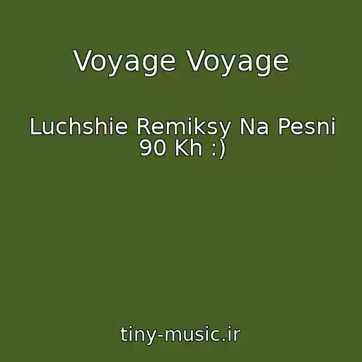 کاور آهنگ Voyage Voyage از Luchshie Remiksy Na Pesni 90 Kh :)