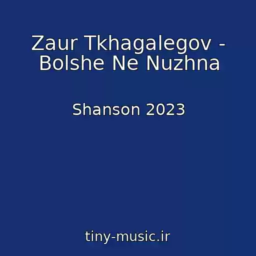 کاور آهنگ Zaur Tkhagalegov - Bolshe Ne Nuzhna از Shanson 2023