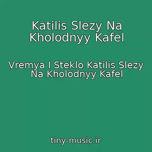 کاور آهنگ Katilis Slezy Na Kholodnyy Kafel از Vremya I Steklo Katilis Slezy Na Kholodnyy Kafel