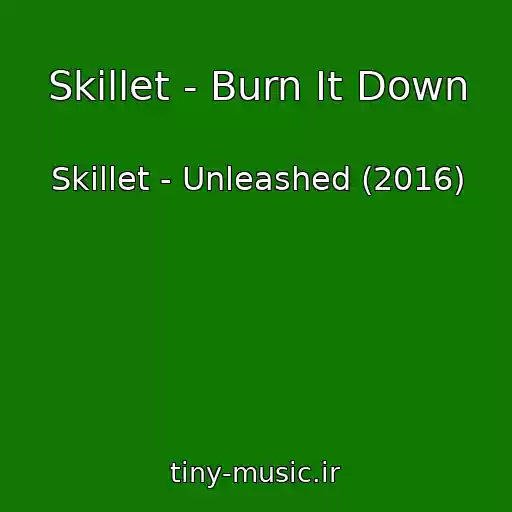 کاور آهنگ Skillet - Burn It Down از Skillet - Unleashed (2016)