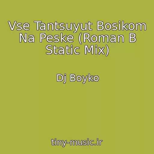 کاور آهنگ Vse Tantsuyut Bosikom Na Peske (Roman B Static Mix) از Dj Boyko