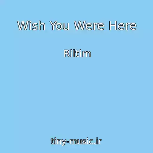 کاور آهنگ Wish You Were Here از Riltim