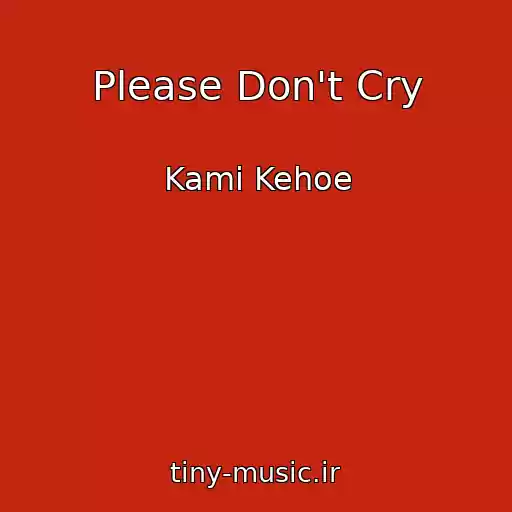 کاور آهنگ Please Don't Cry از Kami Kehoe