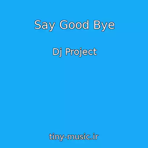 کاور آهنگ Say Good Bye از Dj Project