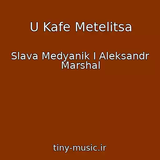 کاور آهنگ U Kafe Metelitsa از Slava Medyanik I Aleksandr Marshal