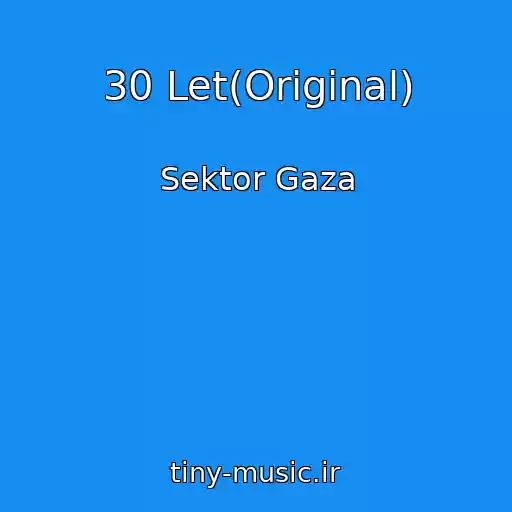 کاور آهنگ 30 Let(Original) از Sektor Gaza