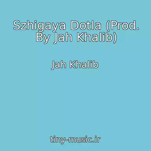کاور آهنگ Szhigaya Dotla (Prod. By Jah Khalib) از Jah Khalib