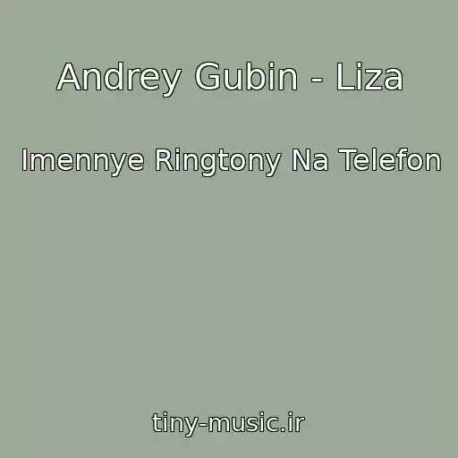 کاور آهنگ Andrey Gubin - Liza از Imennye Ringtony Na Telefon