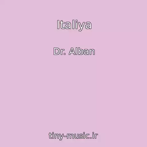 کاور آهنگ Italiya از Dr. Alban