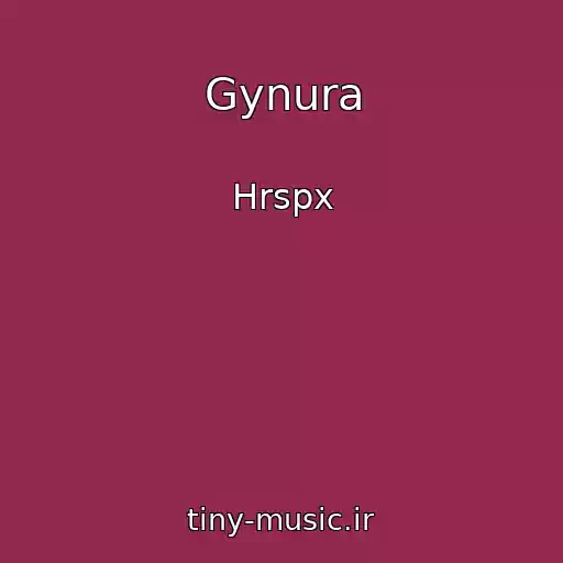 کاور آهنگ Gynura از Hrspx