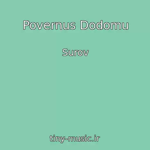 کاور آهنگ Povernus Dodomu از Surov