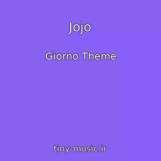 کاور آهنگ Jojo از Giorno Theme