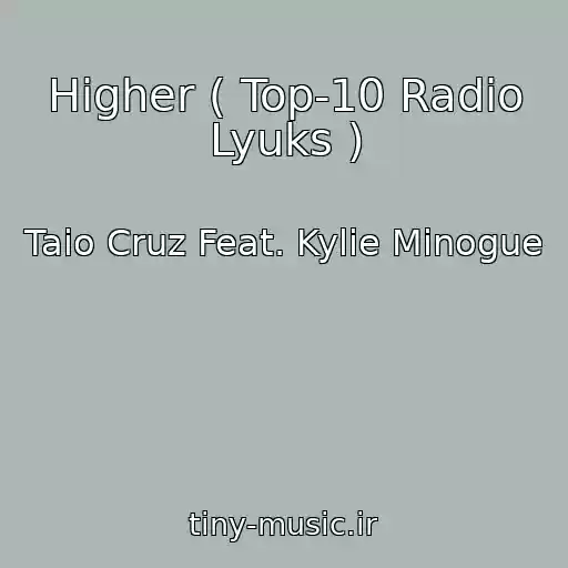 کاور آهنگ Higher ( Top-10 Radіo Lyuks ) از Taio Cruz Feat. Kylie Minogue