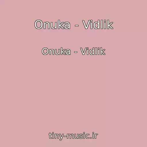 کاور آهنگ Onuka - Vidlik از Onuka - Vidlik