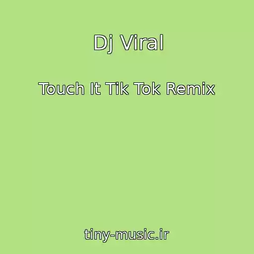 کاور آهنگ Dj Viral از Touch It Tik Tok Remix