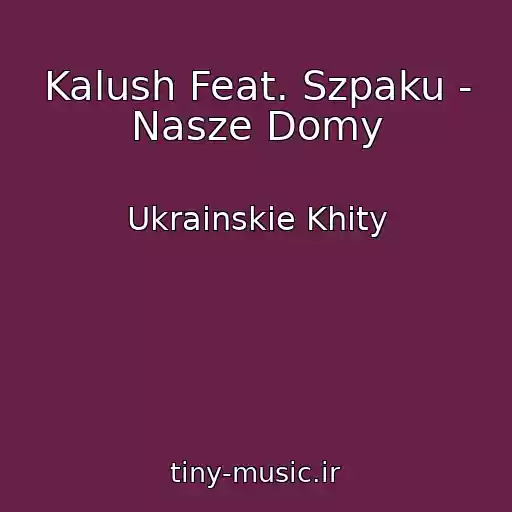 کاور آهنگ Kalush Feat. Szpaku - Nasze Domy از Ukrainskie Khity