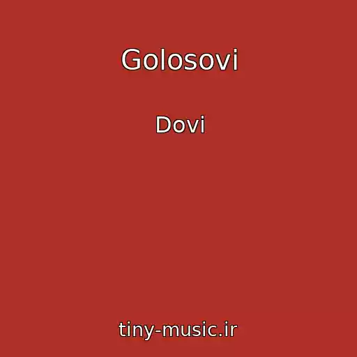 کاور آهنگ Golosovі از Dovi