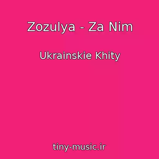 کاور آهنگ Zozulya - Za Nim از Ukrainskie Khity