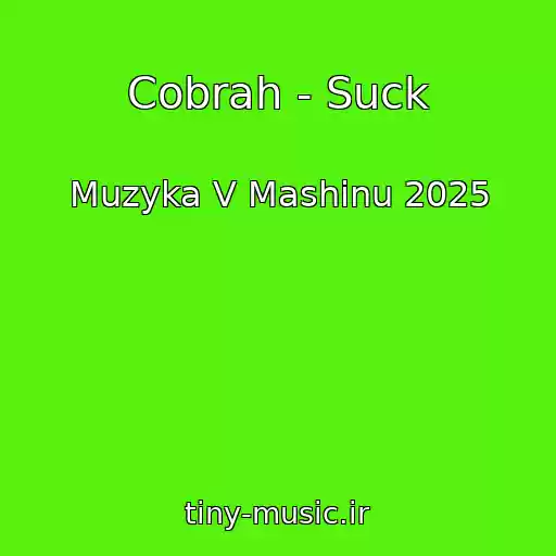 کاور آهنگ Cobrah - Suck از Muzyka V Mashinu 2025