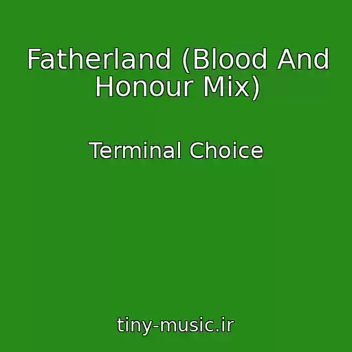 کاور آهنگ Fatherland (Blood And Honour Mix) از Terminal Choice