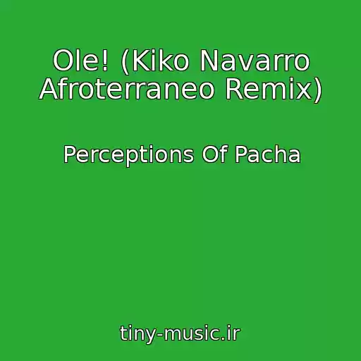 کاور آهنگ Ole! (Kiko Navarro Afroterraneo Remix) از Perceptions Of Pacha