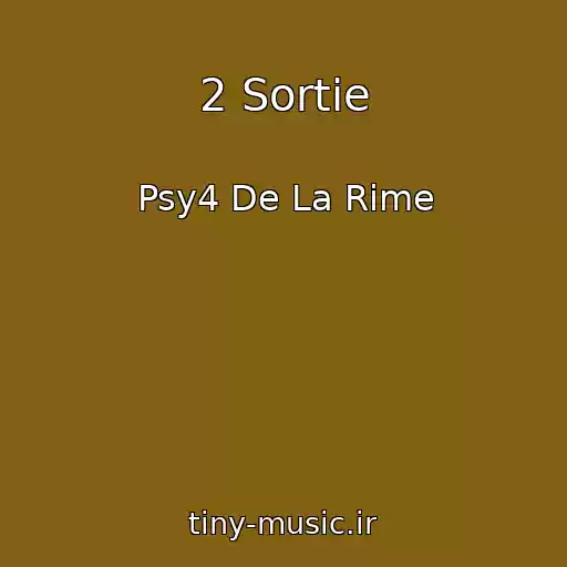 کاور آهنگ 2 Sortie از Psy4 De La Rime