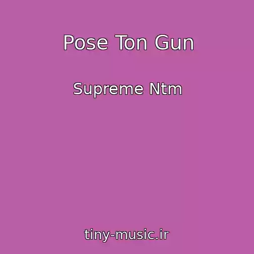 کاور آهنگ Pose Ton Gun از Supreme Ntm