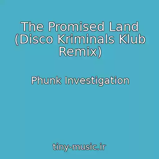 کاور آهنگ The Promised Land (Disco Kriminals Klub Remix) از Phunk Investigation