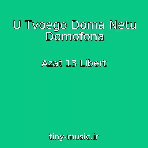 کاور آهنگ U Tvoego Doma Netu Domofona از Azat 13 Libert