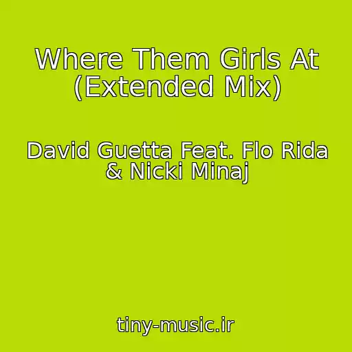 کاور آهنگ Where Them Girls At (Extended Mix) از David Guetta Feat. Flo Rida & Nicki Minaj