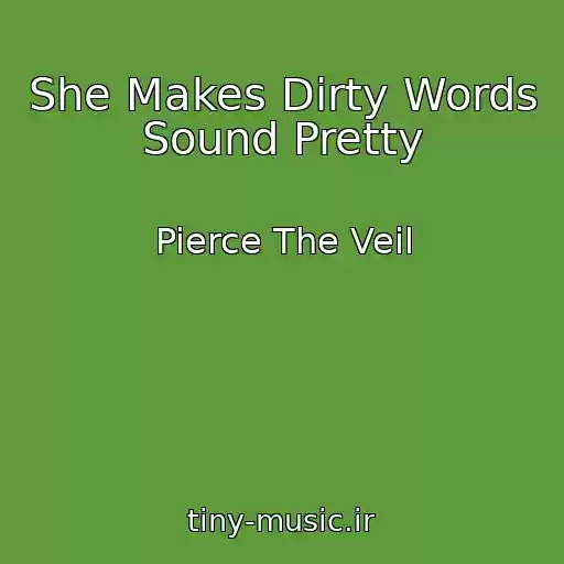 کاور آهنگ She Makes Dirty Words Sound Pretty از Pierce The Veil