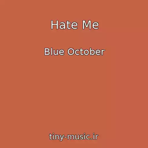 کاور آهنگ Hate Me از Blue October