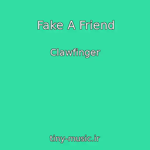 کاور آهنگ Fake A Friend از Clawfinger