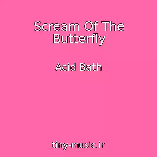 کاور آهنگ Scream Of The Butterfly از Acid Bath