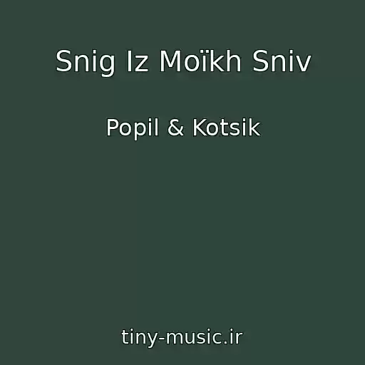 کاور آهنگ Snіg Іz Moїkh Snіv از Popil & Kotsik