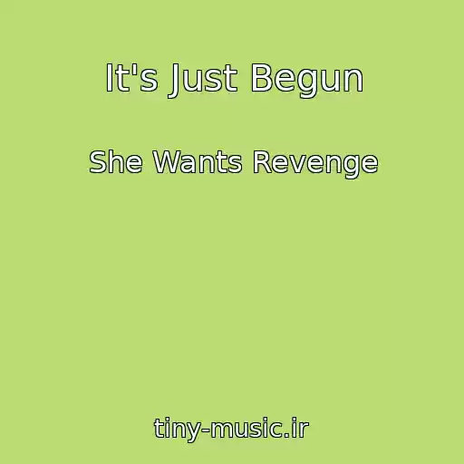 کاور آهنگ It's Just Begun از She Wants Revenge