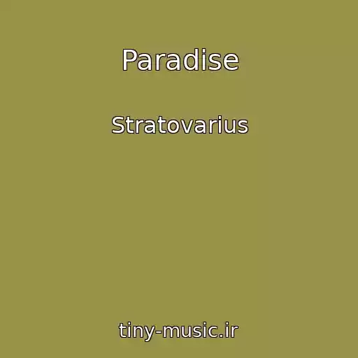 کاور آهنگ Paradise از Stratovarius