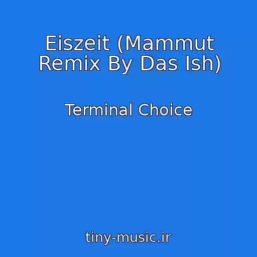 کاور آهنگ Eiszeit (Mammut Remix By Das Ish) از Terminal Choice