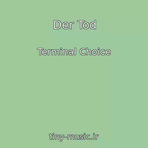کاور آهنگ Der Tod از Terminal Choice