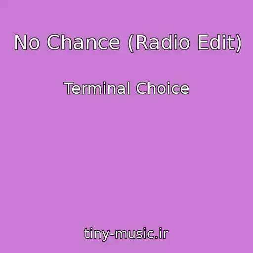کاور آهنگ No Chance (Radio Edit) از Terminal Choice