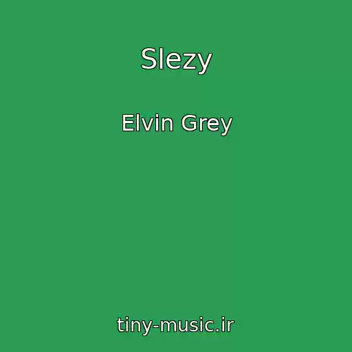 کاور آهنگ Slezy از Elvin Grey