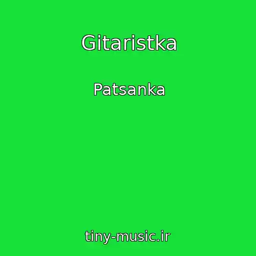 کاور آهنگ Gitaristka از Patsanka