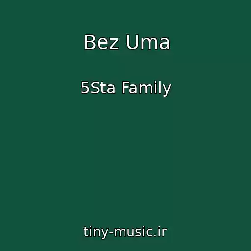 کاور آهنگ Bez Uma از 5Sta Family