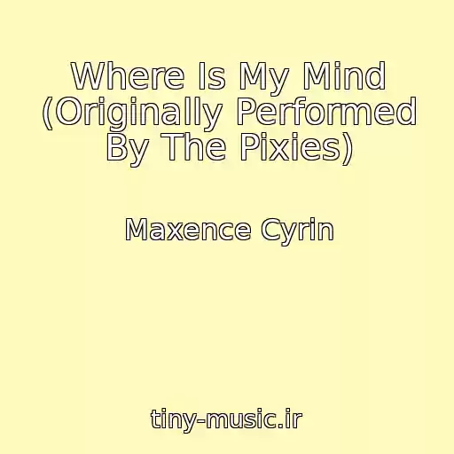 کاور آهنگ Where Is My Mind (Originally Performed By The Pixies) از Maxence Cyrin