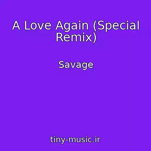 کاور آهنگ A Love Again (Special Remix) از Savage